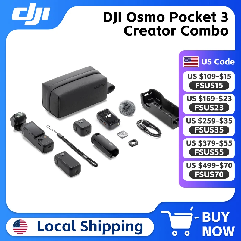DJI Osmo Pocket 3 Creator Combo