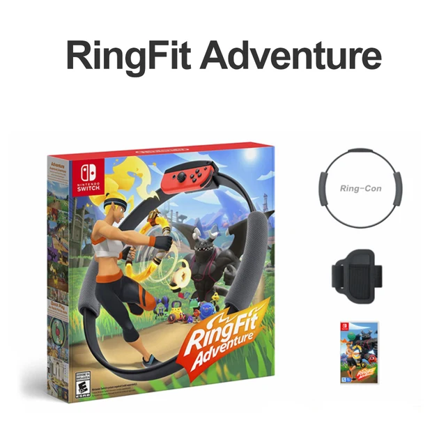 Ring Fit Adventure juegos de Nintendo Switch, tarjeta de juego