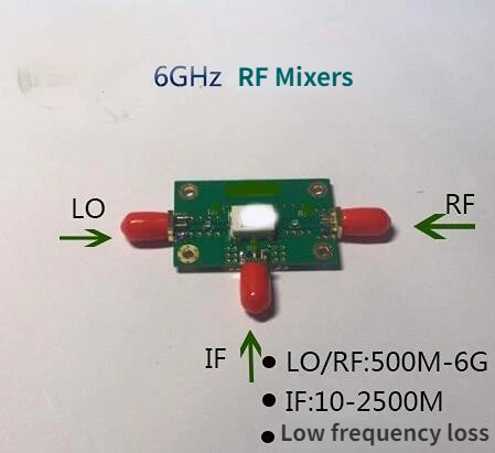 

RF Microwave Mixer 500M-6000M Bandwidth Low Loss High Isolation Up/Down Converter