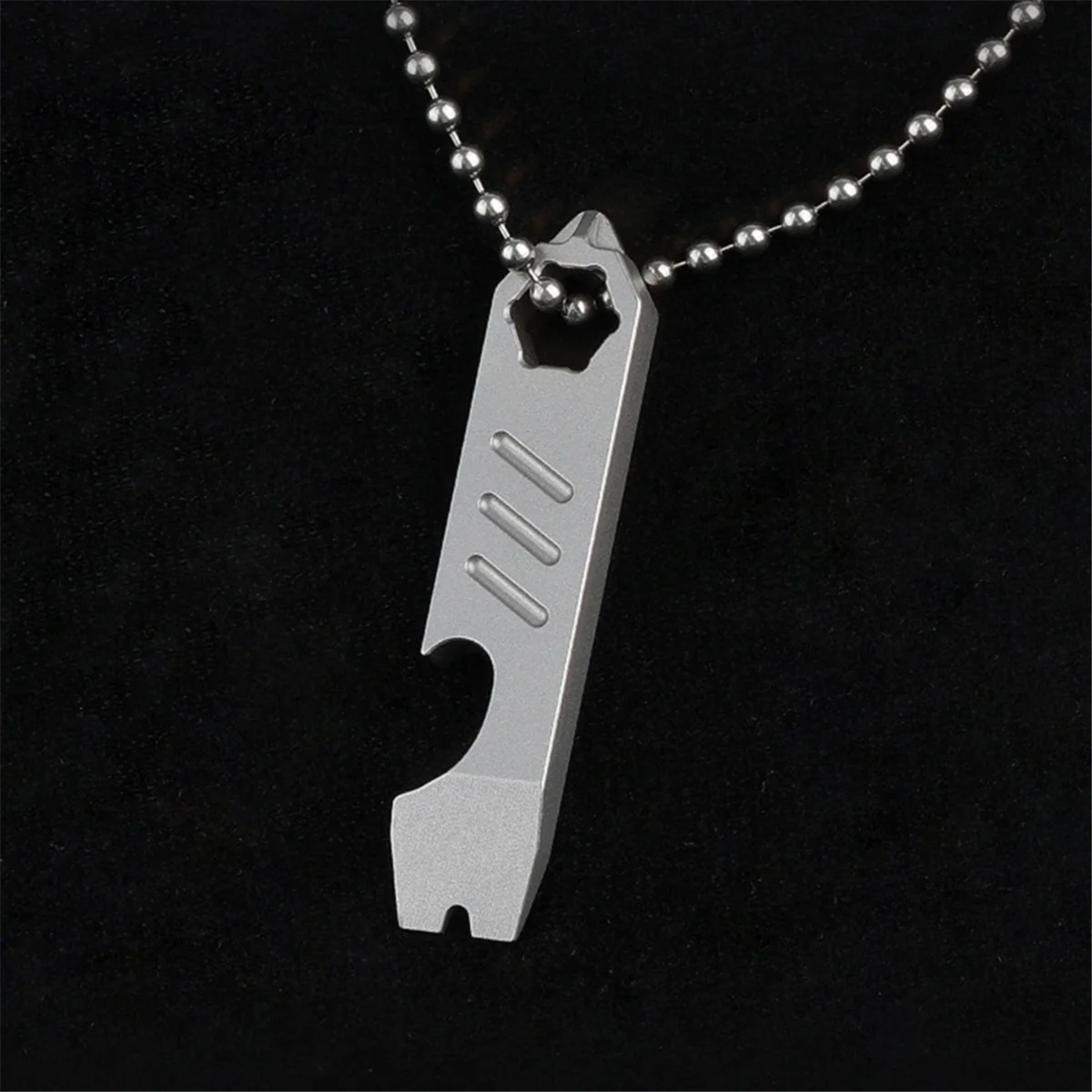 A88X TC4 титановый сплав лом открывалка для бутылок градуированная шкала гаечный ключ уличные инструменты многофункциональное снаряжение для кемпинга