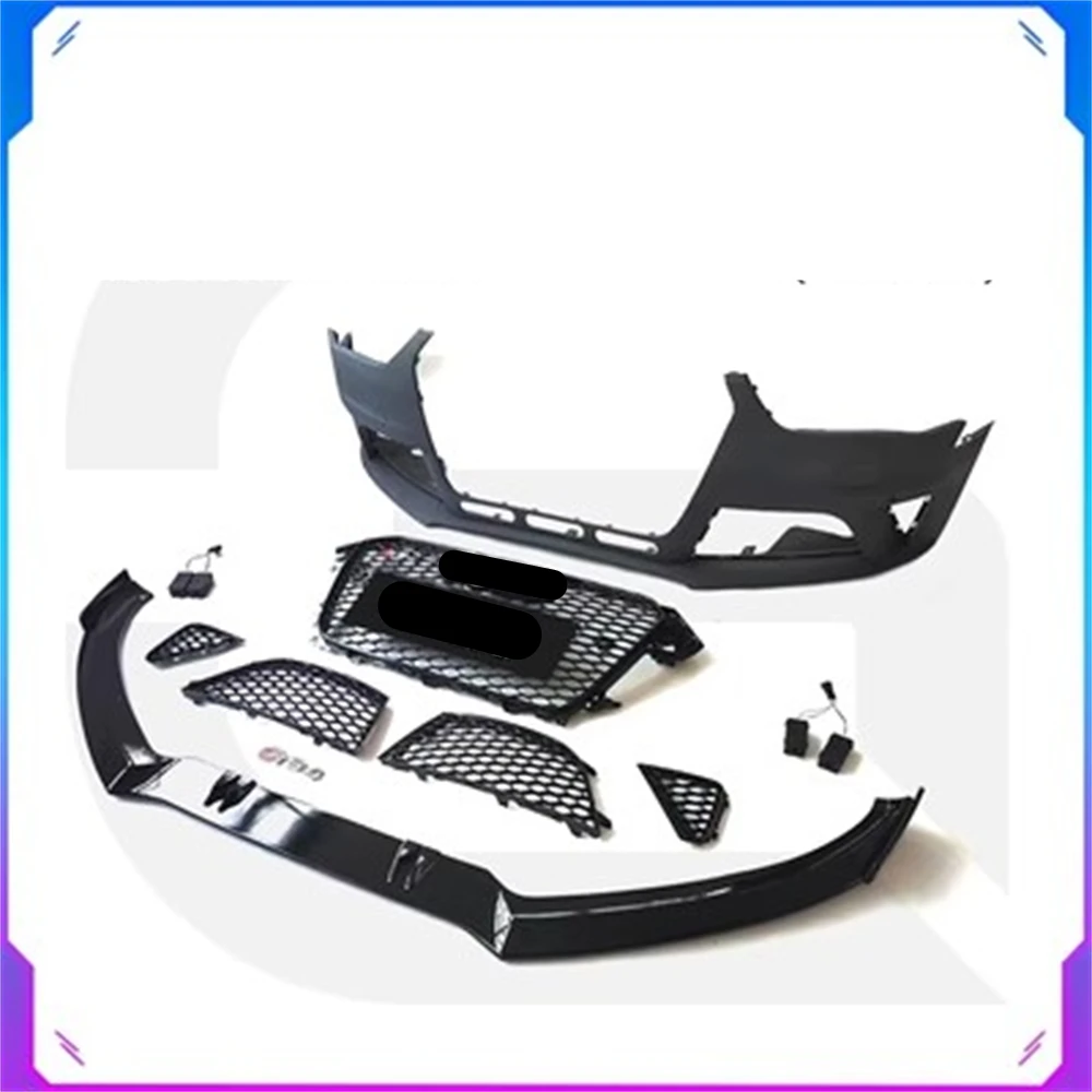 

Car surround body kit Front shovel Front bumper grill rear lip for 08-16 Audi A4L modified RS4