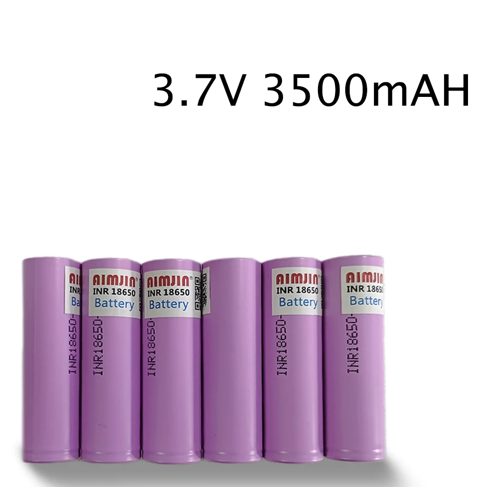 For Samsung 35E INR 18650 20A Lithium Lon Replacement External Battery 3.7V 3500mah 18650 Battery