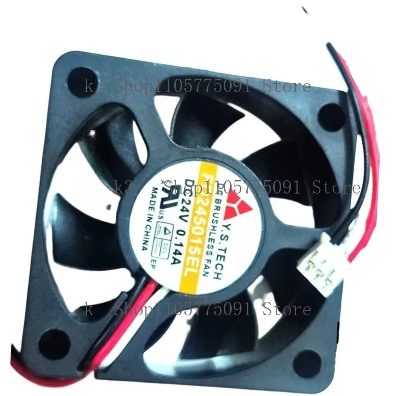 New Cooler Fan for Y.S.TECH FD245015EL 5015 24V 0.14A 5CM Inverter Fan 50*50*15MM