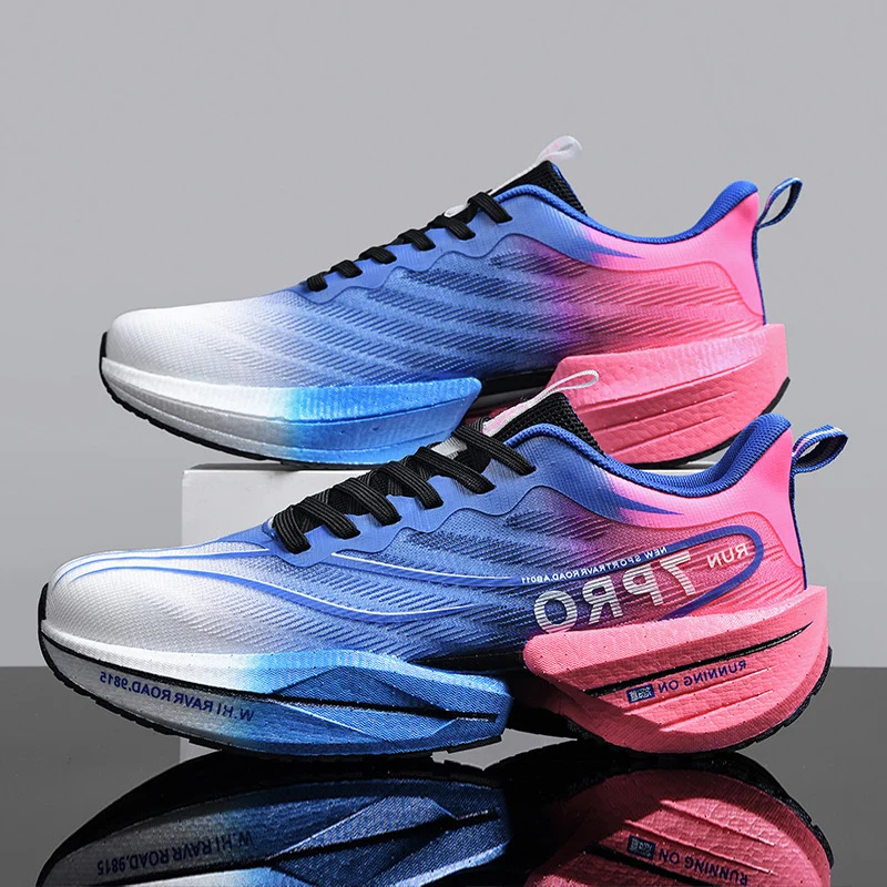 Men\'s Running Shoes Breathable Comfortable Outdoor Sports Shoes Fashionable Thick Soled Casual Tennis Shoes for Men