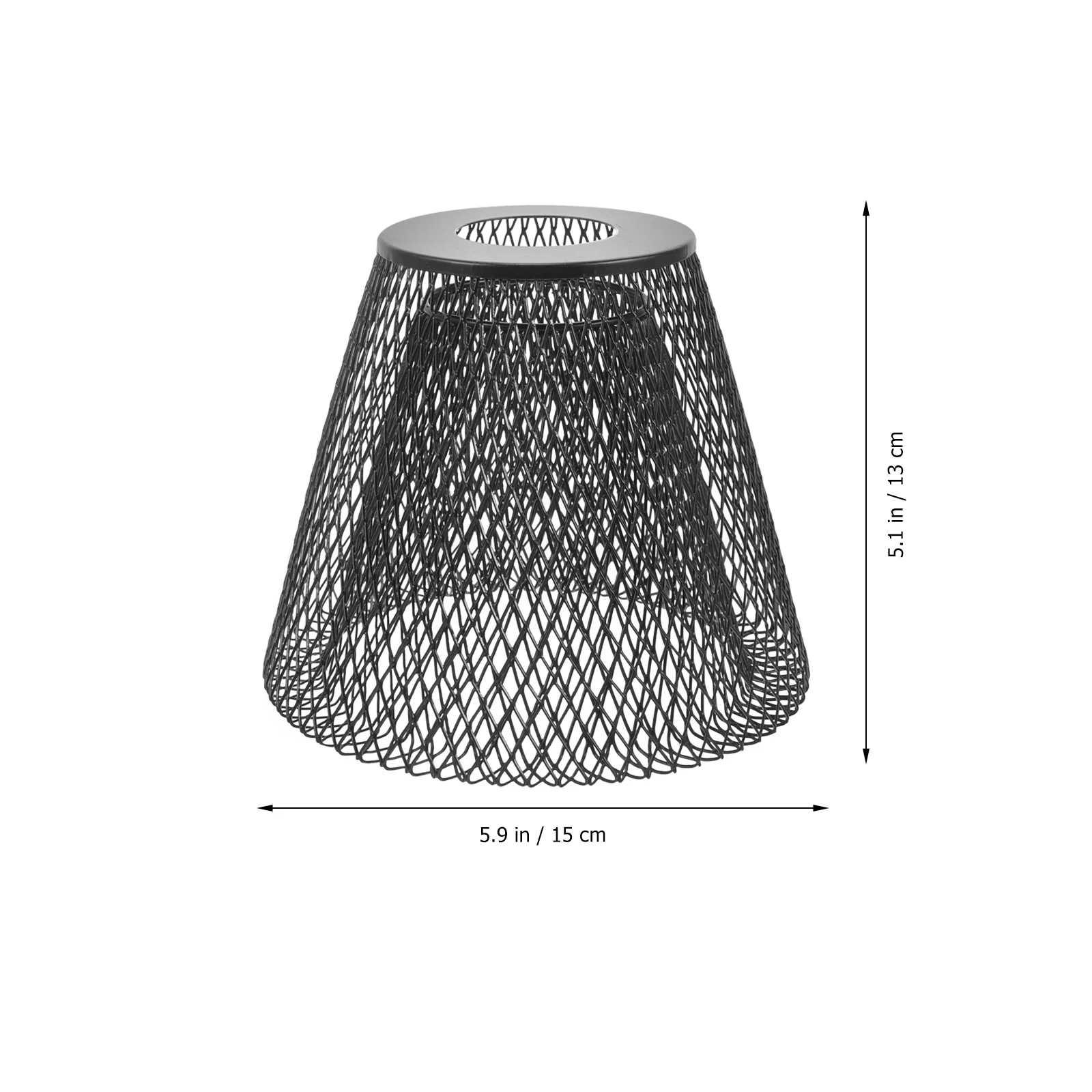 

Hollow Metal Cage Lamp Shade Mesh Lampshade For Pendant Ceiling Light Replacement Lightweight Easy Install Chandelier Shade