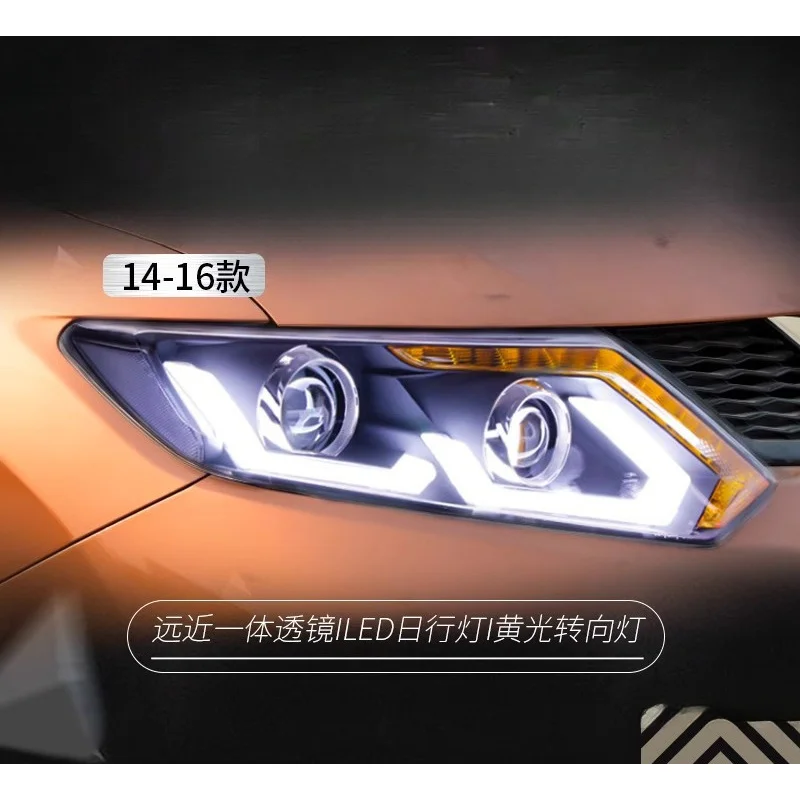 

Подходит для Trail X 2014-2016: Новая фара в сборе с модифицированными светодиодными ДХО, динамическим поворотником и ксеноновой линзой