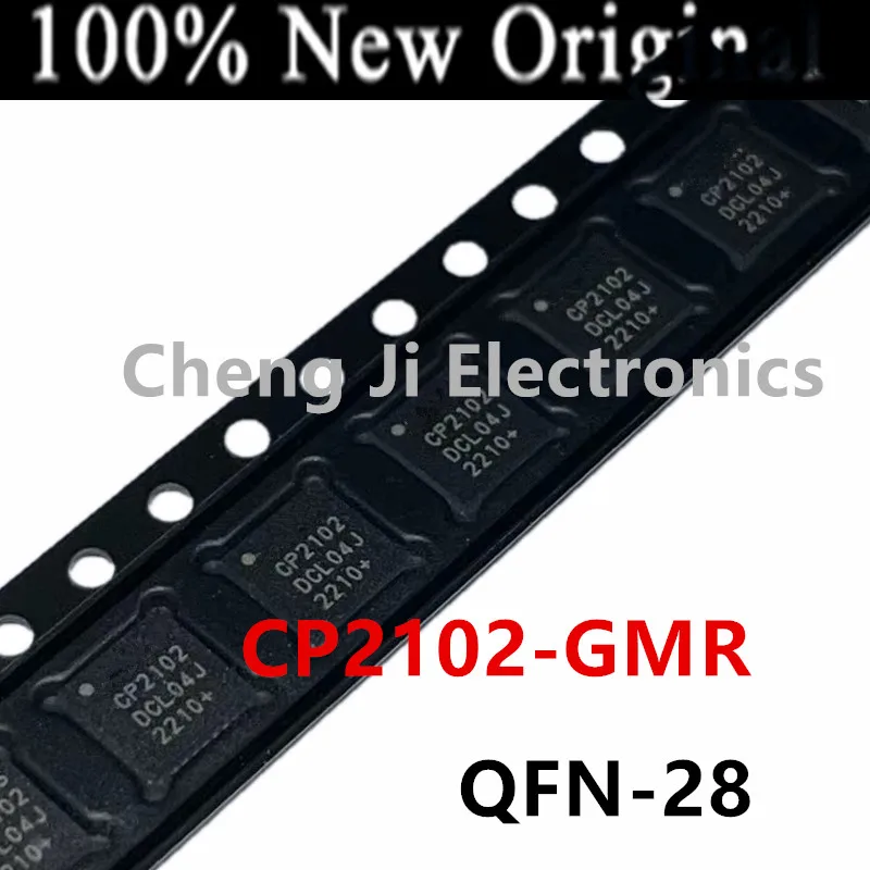 5PCS/Lot   CP2102-GMR   CP2102 、CP2104-F03-GMR   SIL2104   New microcontroller USB to UART bridge chip   CP2102-GM