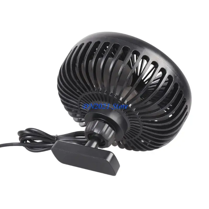 

F3KE Single Head Car Fan Auto Cooling Fan 5V USB Power Electric Cooling