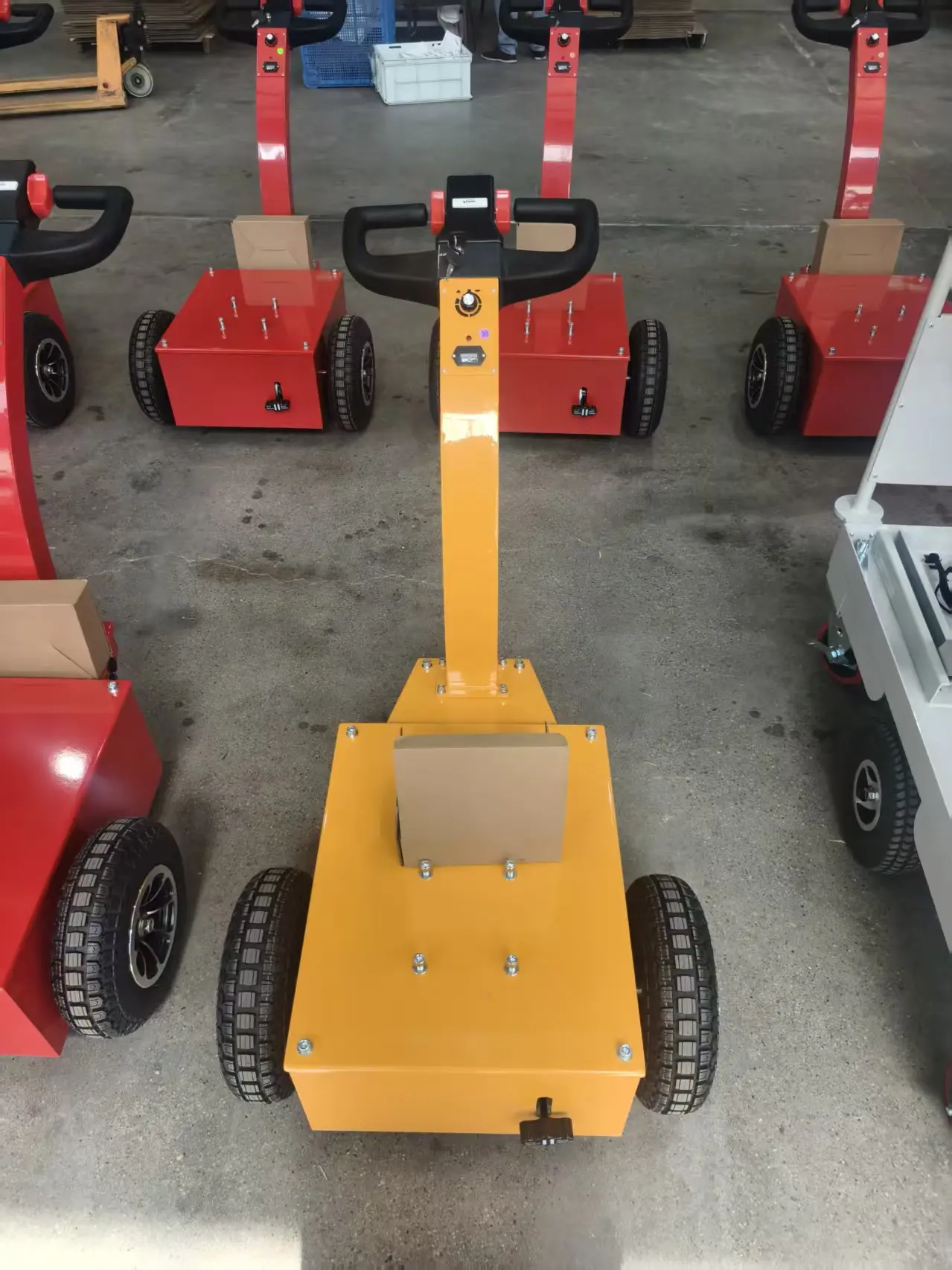 CE 1000 1500 2500 3500KG Airport Tow Tractor Electric/Standing Type Baggage Trolley  Aircraft Cargo Handling Equipment - view 5