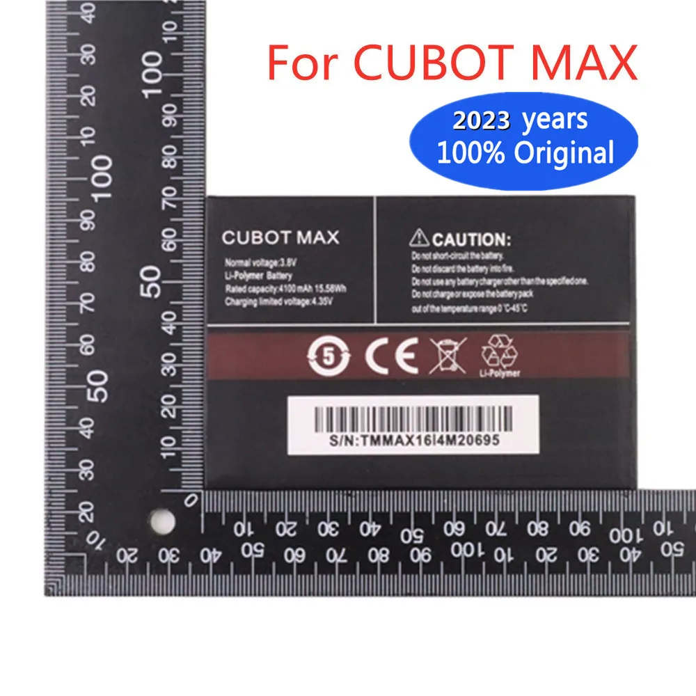 

2023 years New 4100mAh High Quality Original CUBOT Battery For Cubot MAX Cell Mobile Phone Backup Batteria Batteries