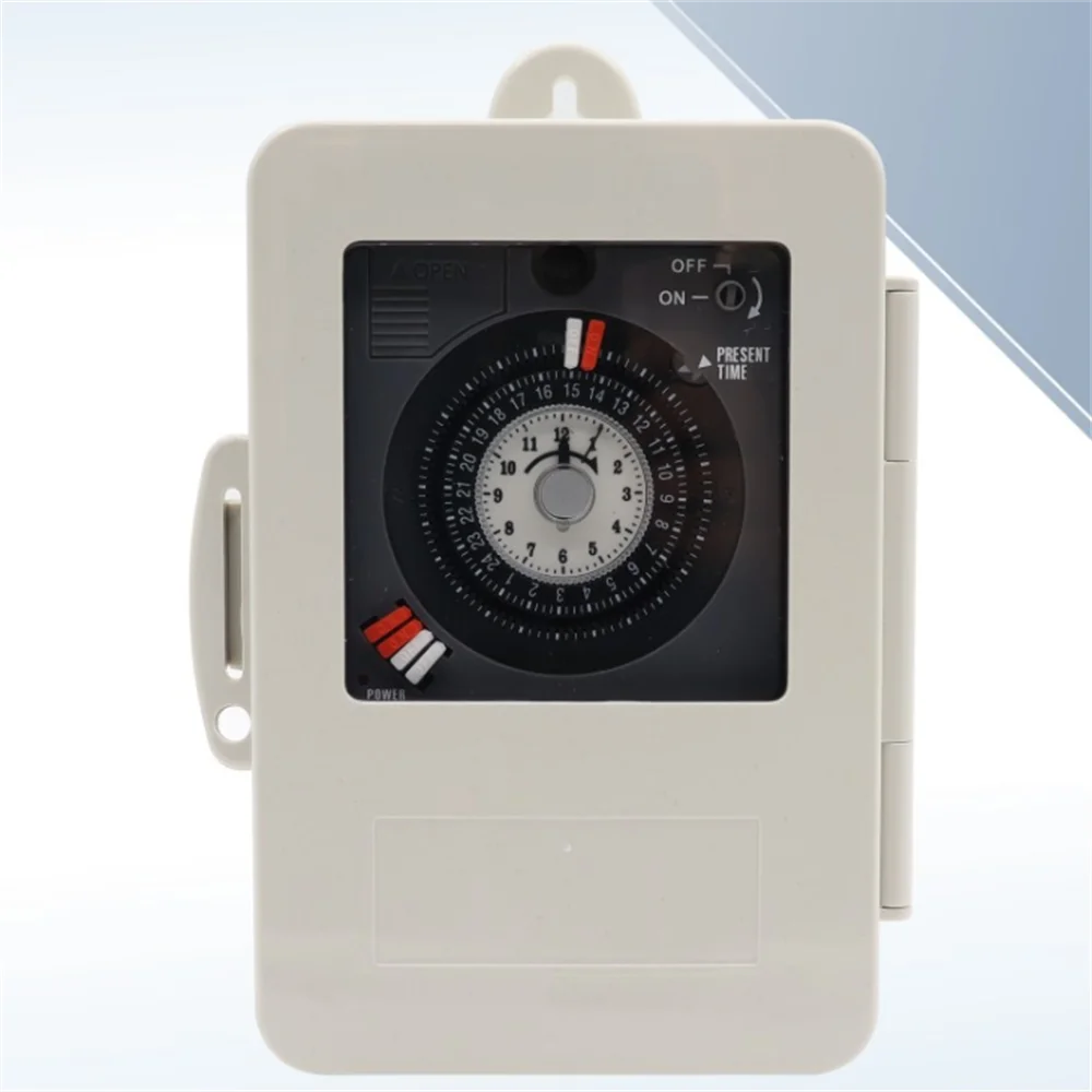 TB330 24H 30A IP53 Waterproof Mechanical Timer Switch - Outdoor Time Switch