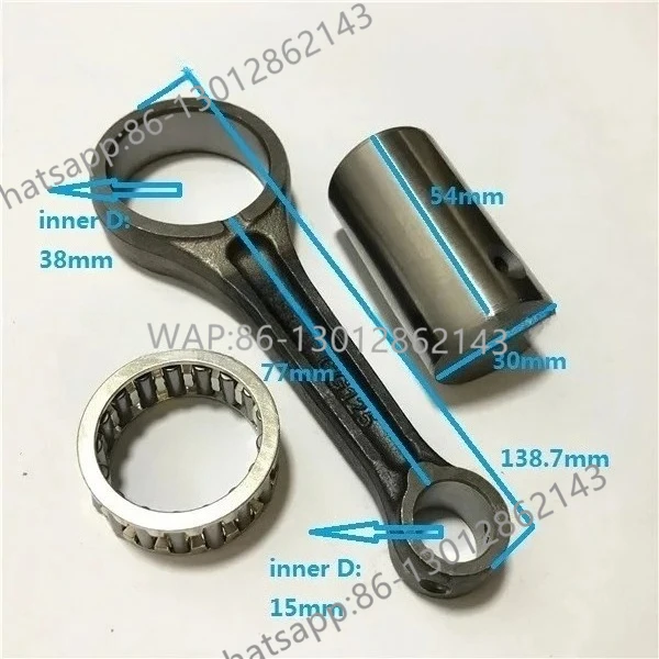 

Коленчатый вал мотоцикла CG125/шатун/шатун для деталей двигателя 125cc CG 125 (поршневой палец 15 мм)