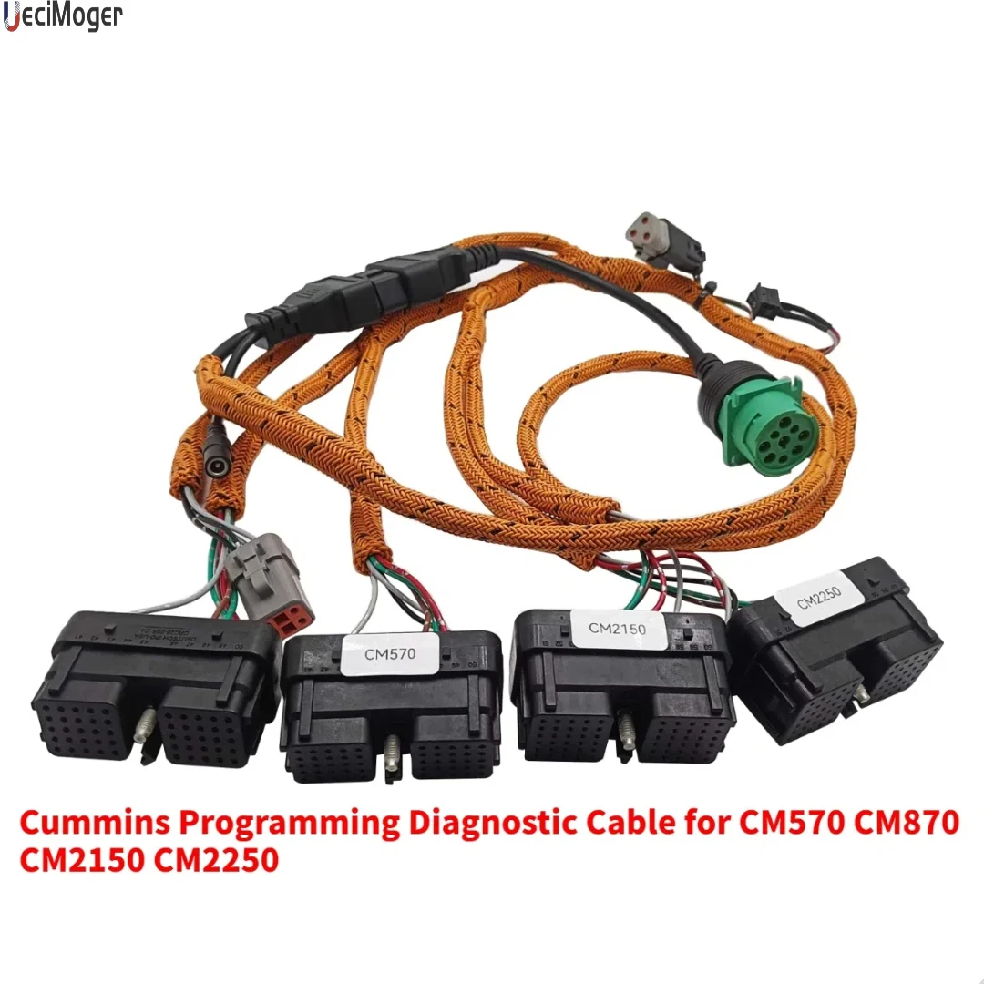 For Cummins Diesel engine programming diagnosis detection brush writing harness cable to CM570 CM870 CM2150 CM2250