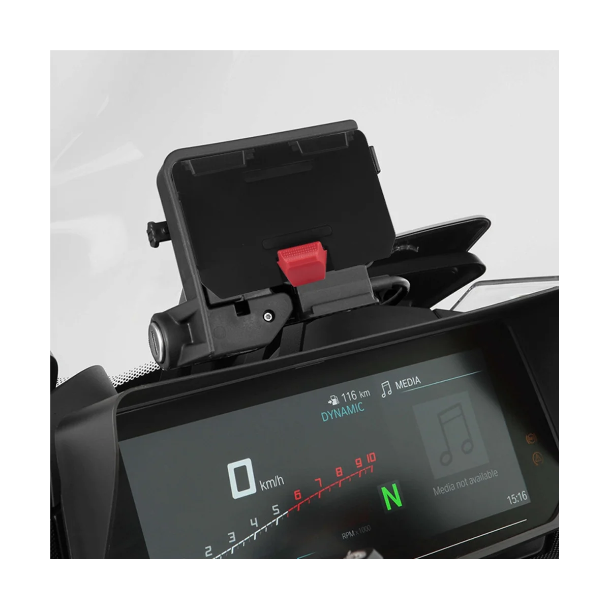 For R1200GS/ S1000XR F750GS F850GS Motorcycle Wireless Charge Phone Navigation Bracket Support Base