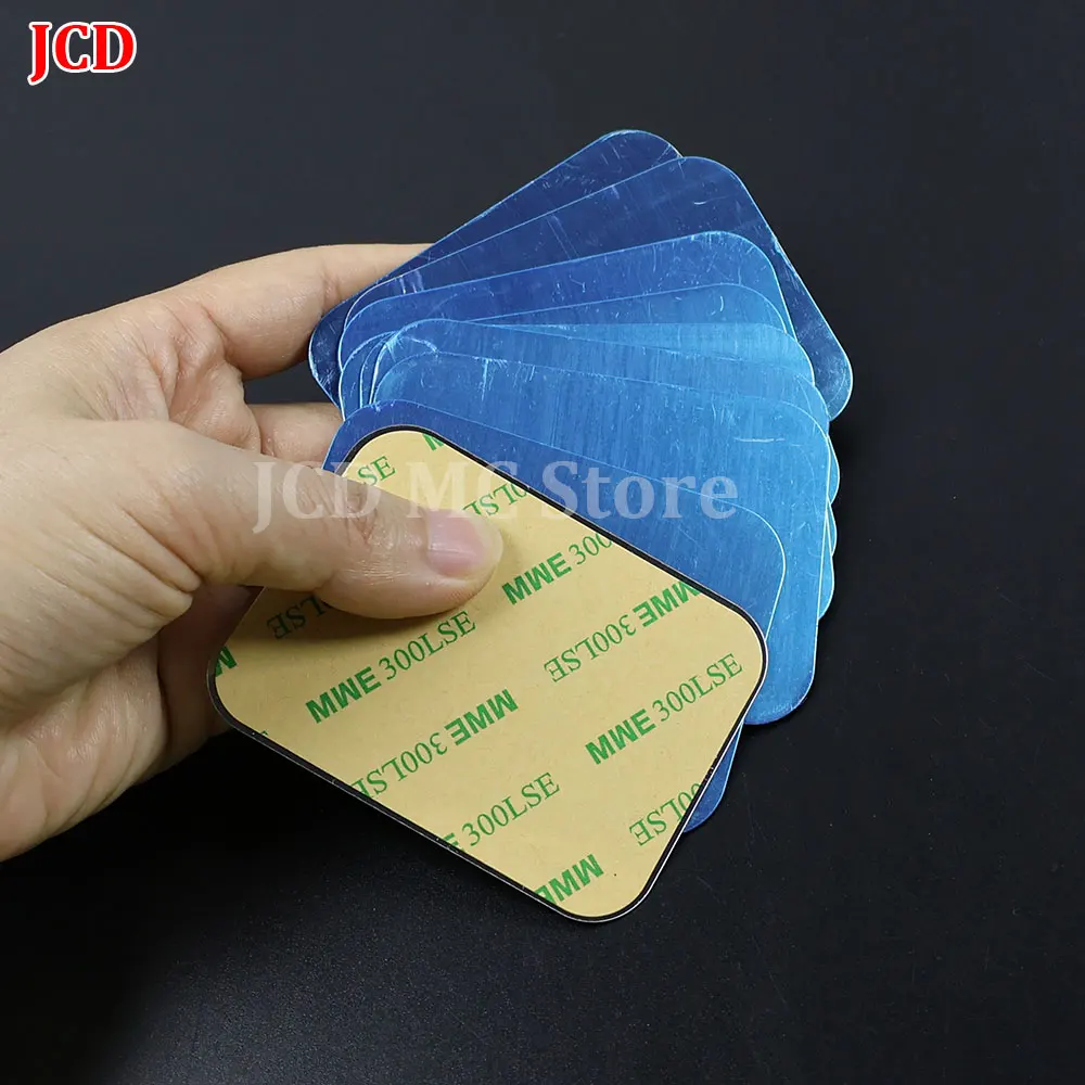 10pcs Silver Magnetic Metal Plate For Magnetic Car Phone Holder Universal Iron Sheet Stand Mobile Phone Magnet Holder Mount - Image 5