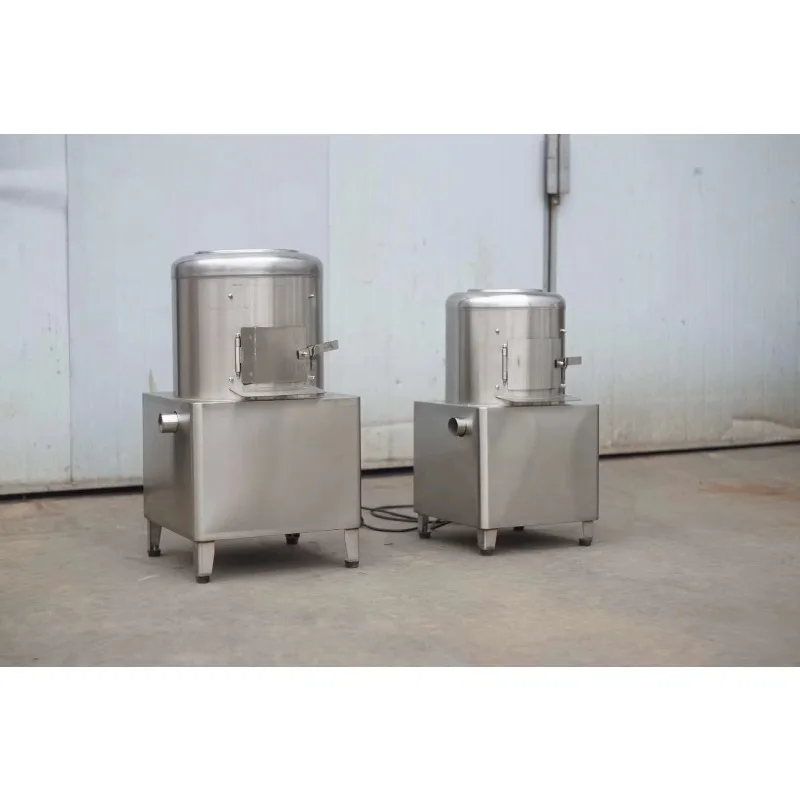 Potato Peeler Cleaning Washing French Fries Processing Machine Turmeric Ginger Potato Peeler Machine XH