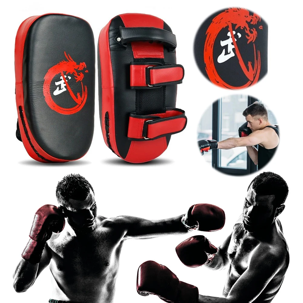 

Подушка-мишень из ПУ кожи для отработки ударов ногами, изогнутая, для тайского бокса, тхэквондо и тренировок по боевым искусствам