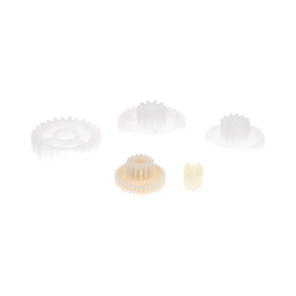 Gearwheel Side Brush Rotor Drive Box Parts Set of 5 for Sweeping Robot Vacuum Cleaner Designed to Improve Cleaning Operations
