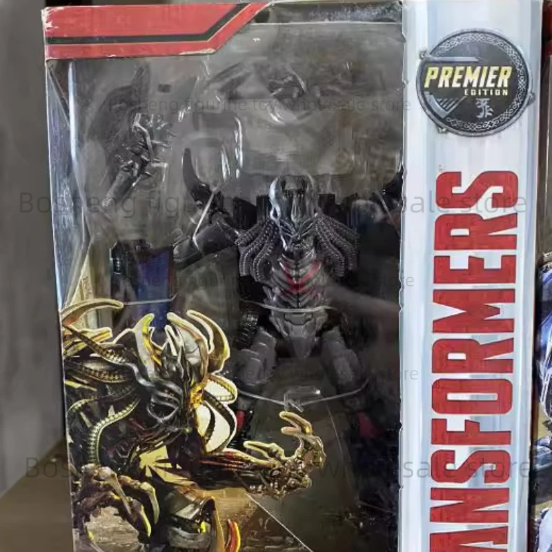 

Hasbro The Last Knight Decepticon Berserker Barricade Action Figure Model Plastictoy Gift Collect Enhanced Level