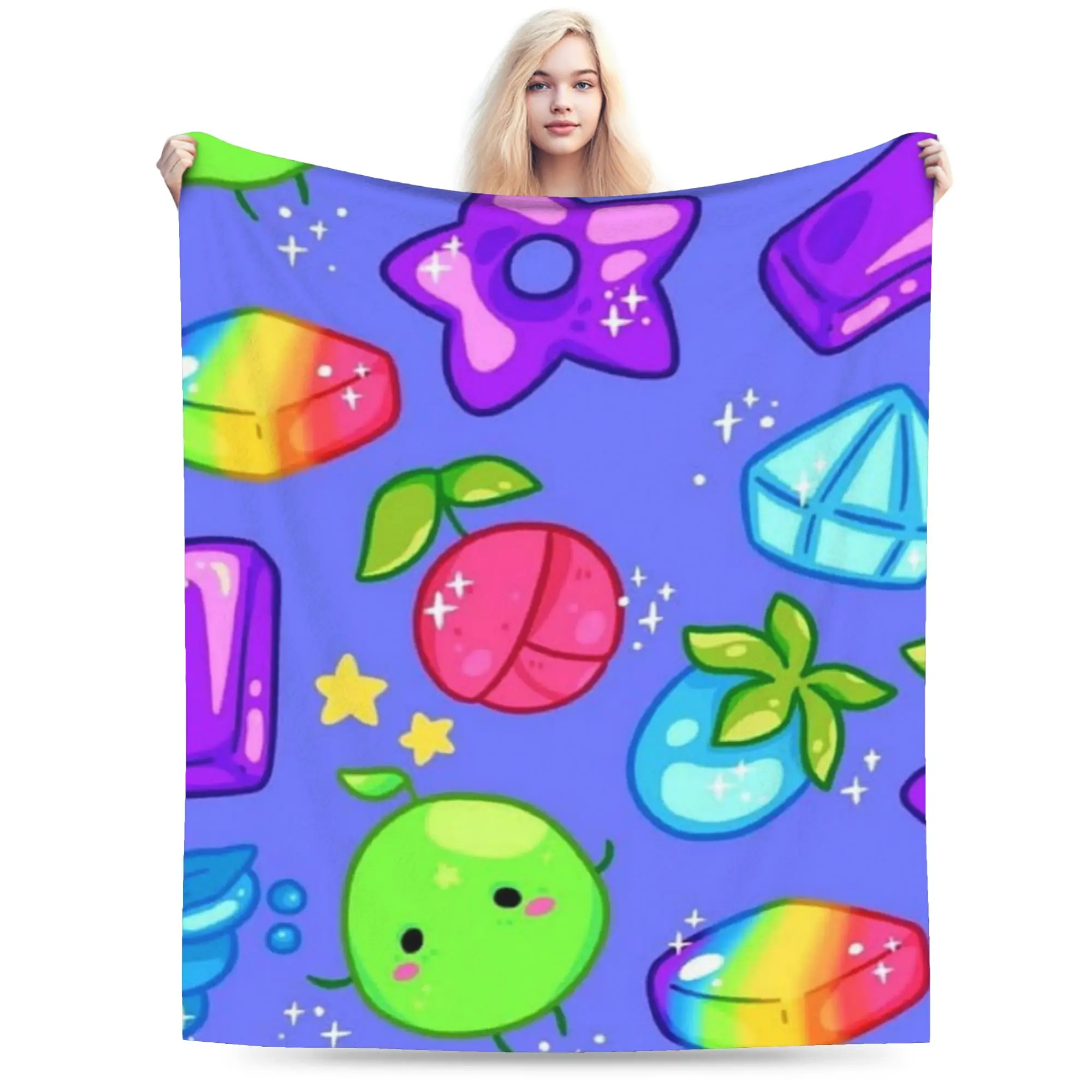 Stardew Valley Animals Blanket Super Soft Warm  Throw Blankets for Couch 50x60 Inch Multiple Sizes Bedding Throws