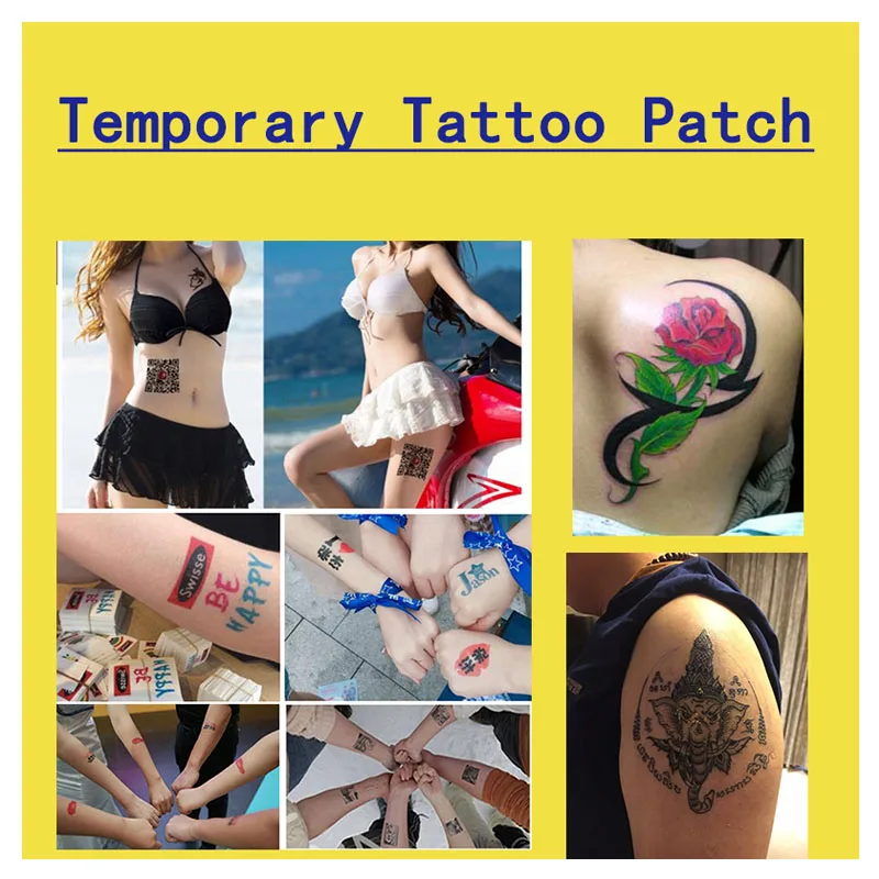 A4 One-time Tattoo Paste Transfer Paper Personality Of Men and Women Tattoo DIY Temporary Laser Printing Waterproof Laser Tattoo