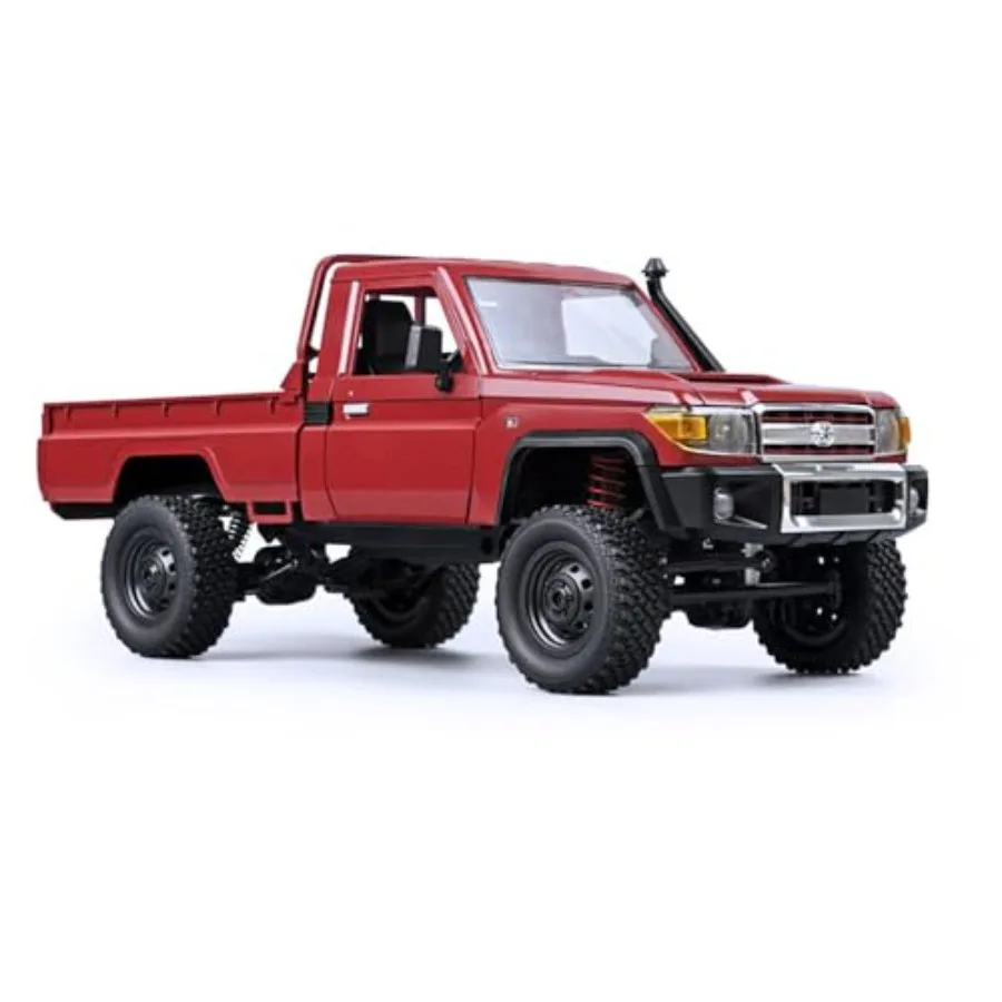 

RC Rock Crawler 4x4 Off Road Pickup Truck 1/12 Scale 2.4GHz Remote Control with Brushed Motor Proportional Throttle Steering Al