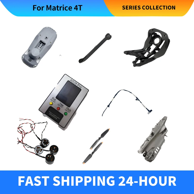 Repuestos Originales para Matrice 4T: Carcasa de Brazo/Cable de Señal/Accesorios de Ala para Matrice 4T