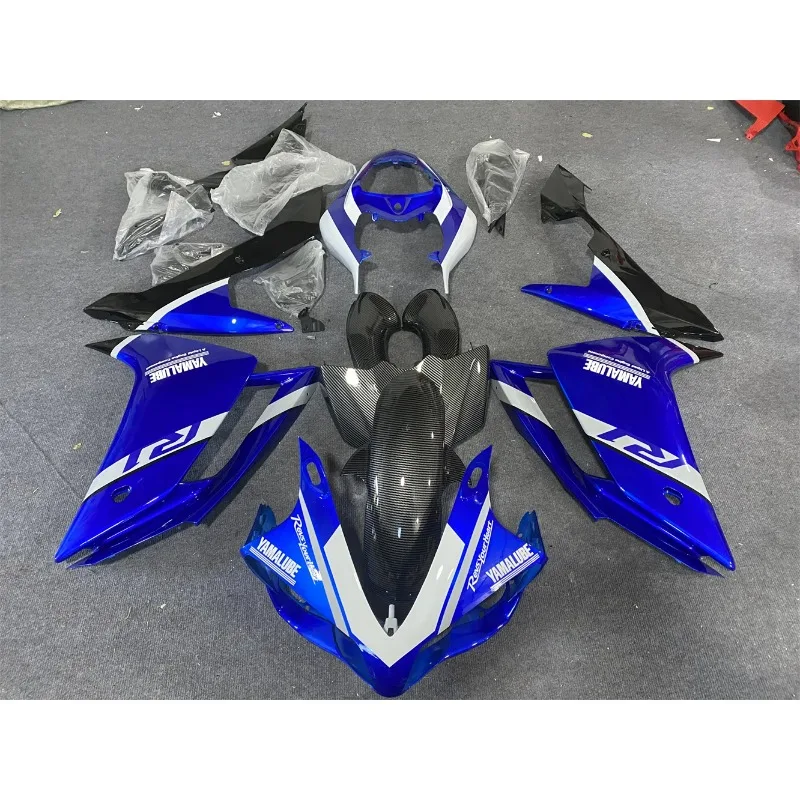 

for Yamaha YZF R1 2007 2008 Motorcycle Bodywork Set Injection ABS Plastics Full Fairings Panel Kit Mold Blue carbon appearance