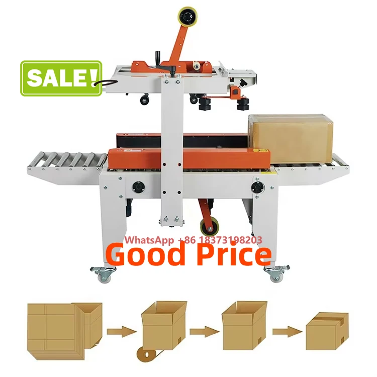 

Good Price Fully Automatic Carton Box Sealing Machine Different Type Carton Size with Perfect Sealing 3040FX