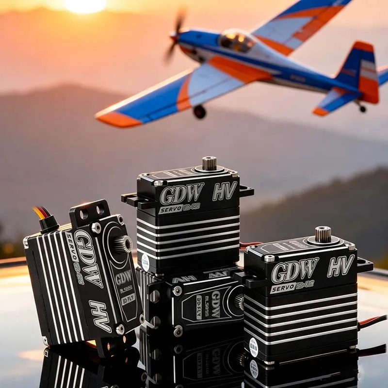 GDW BLS893 36KG Torque Steel Gear Standard Digital Brushless Servo for Fixed-Wing Turbojet UAVs