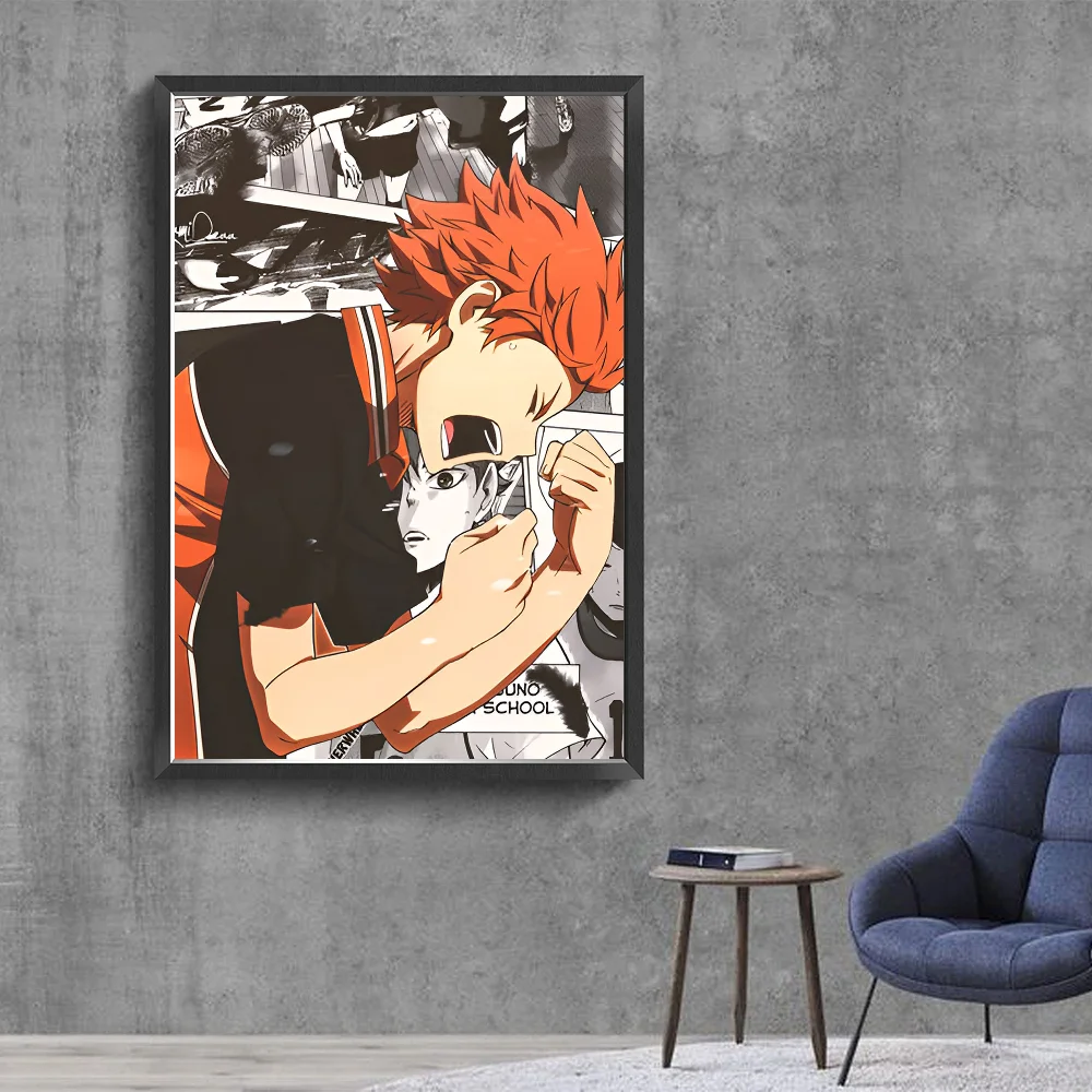 Haikyuu Classic Vintage Posters Vintage Room Home Bar Cafe Decor Nordic Home Decor