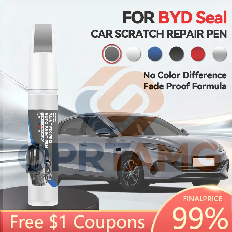 

Набор для быстрого и простого ремонта царапин на колесных дисках BYD SEAL: краска для ремонта дисков, инструмент для восстановления цвета обода колеса, модель 2026 года