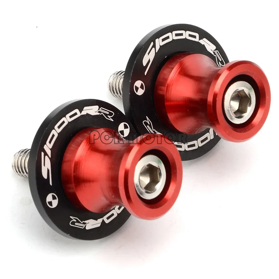 For BMW S1000 R RR S1000RR 09-16 S1000R 2009-2019 2020 2021 2022 2023 Motorbike CNC Swingarm Spools slider with Laser LOGO - Image 2