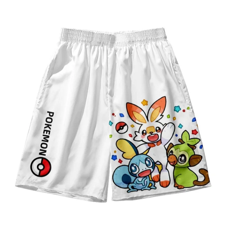 shorts-de-colaboracao-pokemon-para-homens-calcas-de-verao-com-desenhos-animados-e-anime-produtos-pokemon-pikachu-para-meninos-calcas-capri