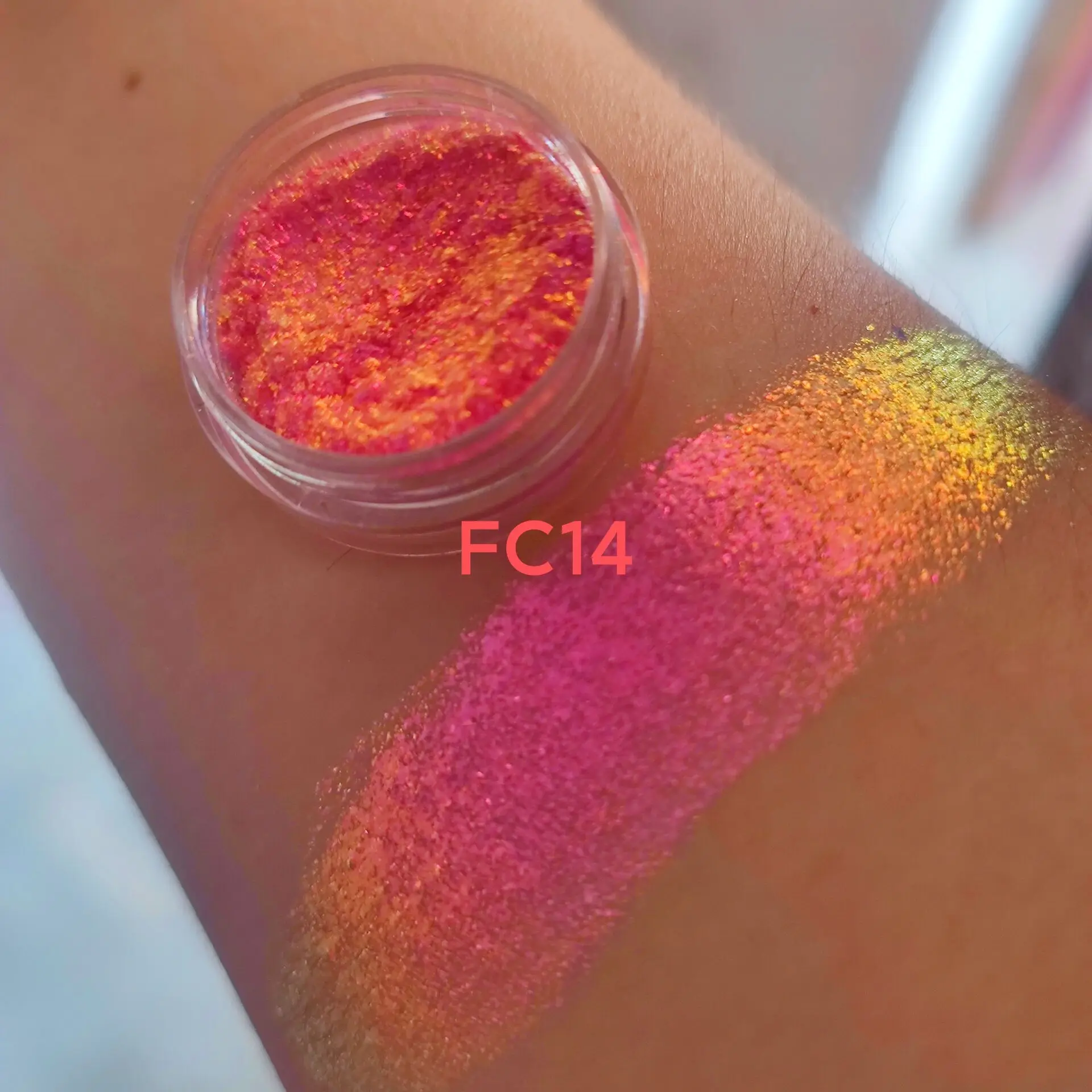 1g Bright Candy Rainbow Chameleon Multichrome Shifting Loose Pigment For Makeup