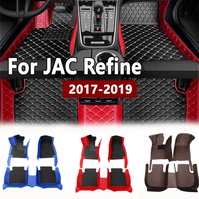 

Car Floor Mats For JAC Refine S7 SEi7 5-Seat 2017 2018 2019 Custom Auto Foot Pads Automobile Carpet Cover Interior Accessories