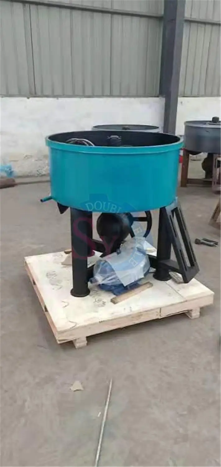 مهنة عالية الناتج الصناعية 1800 حافة عداء مطحنة ماكينة الطحن/عجلة مزدوجة عمودية شقة المتداول خلاط معدات مطحنة