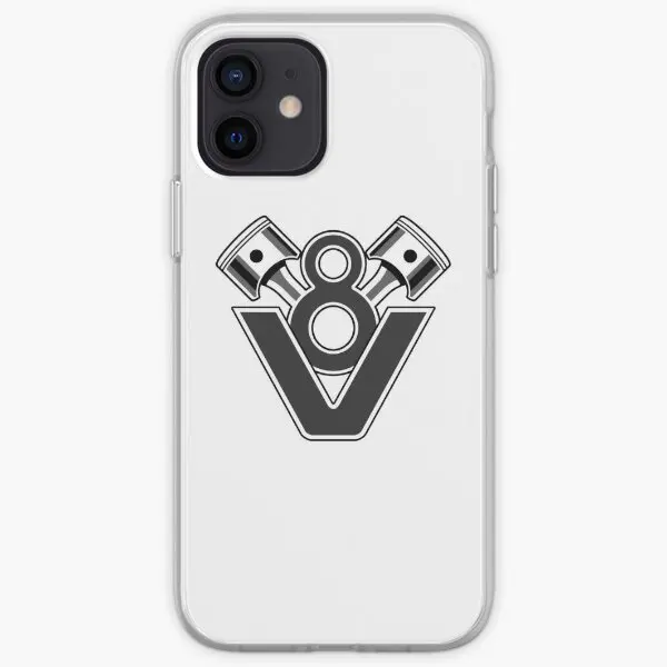 V8 Engine Piston Design Iphone Tough Cas  Phone Case Customizable for iPhone 6 6S 7 8 Plus X XS XR Max 11 12 13 14 Pro Max Mini