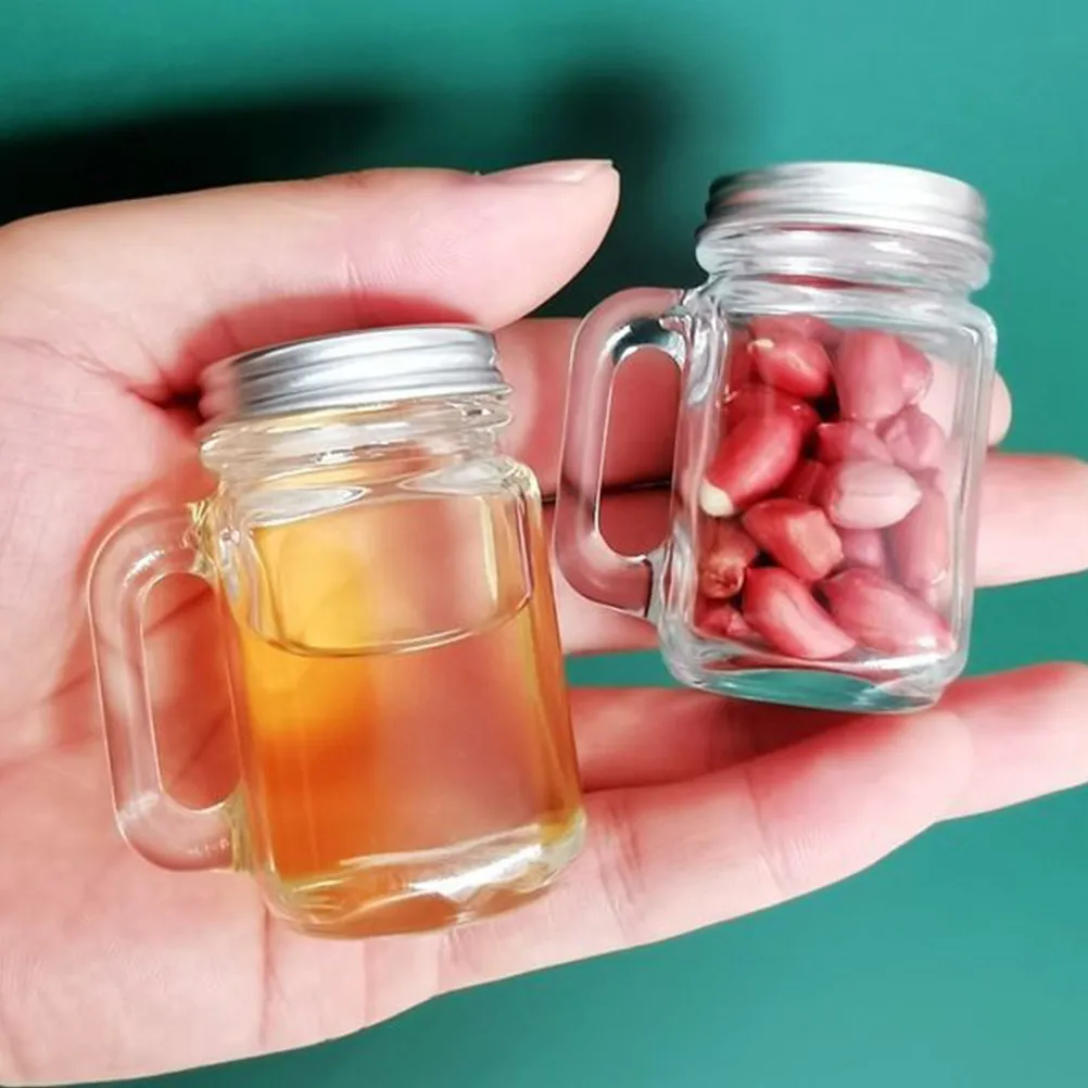 

16Pcs Glass Perfume Bottles Refillable Leakproof Decorative Portable Essential Oil Container for Travel Sample Liquids