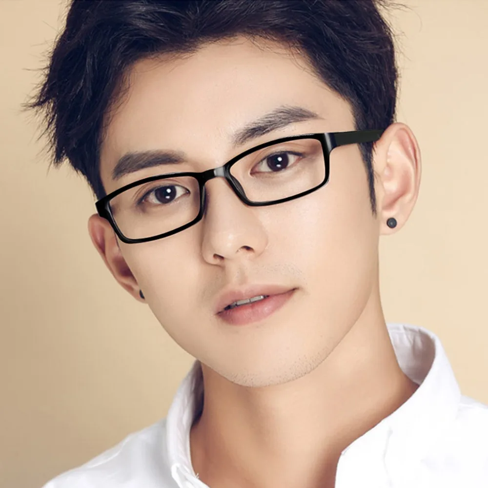 

Office Alloy Elderly Reading Glasses Retro Elastic Unisex Presbyopic Glasses Costume Accessory Decorative Black TR90 Eyewear Men