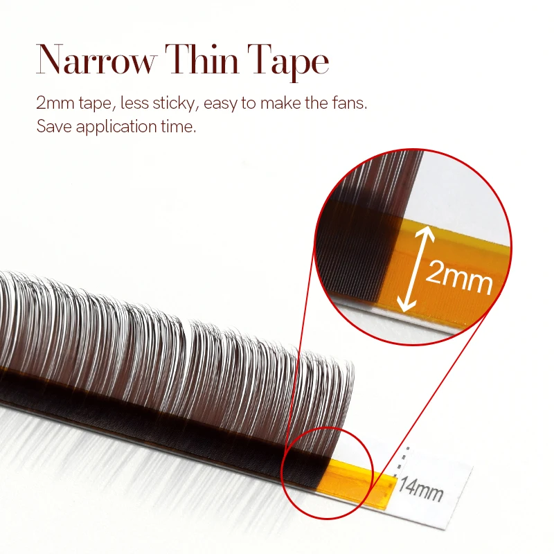 Song Lashes 12 Rows Dark Brown Eyelash Extensions C/CC/D Curls High Quality Lashes Professional Makeup Tools Individual or Salon