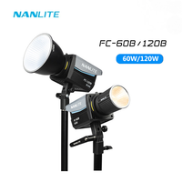 Nanlite FC-60B FC-120B LED Light 2700K-6500K Bi-Color led Fill Light For Live Streaming Video Studio Outdoor Lights Portable