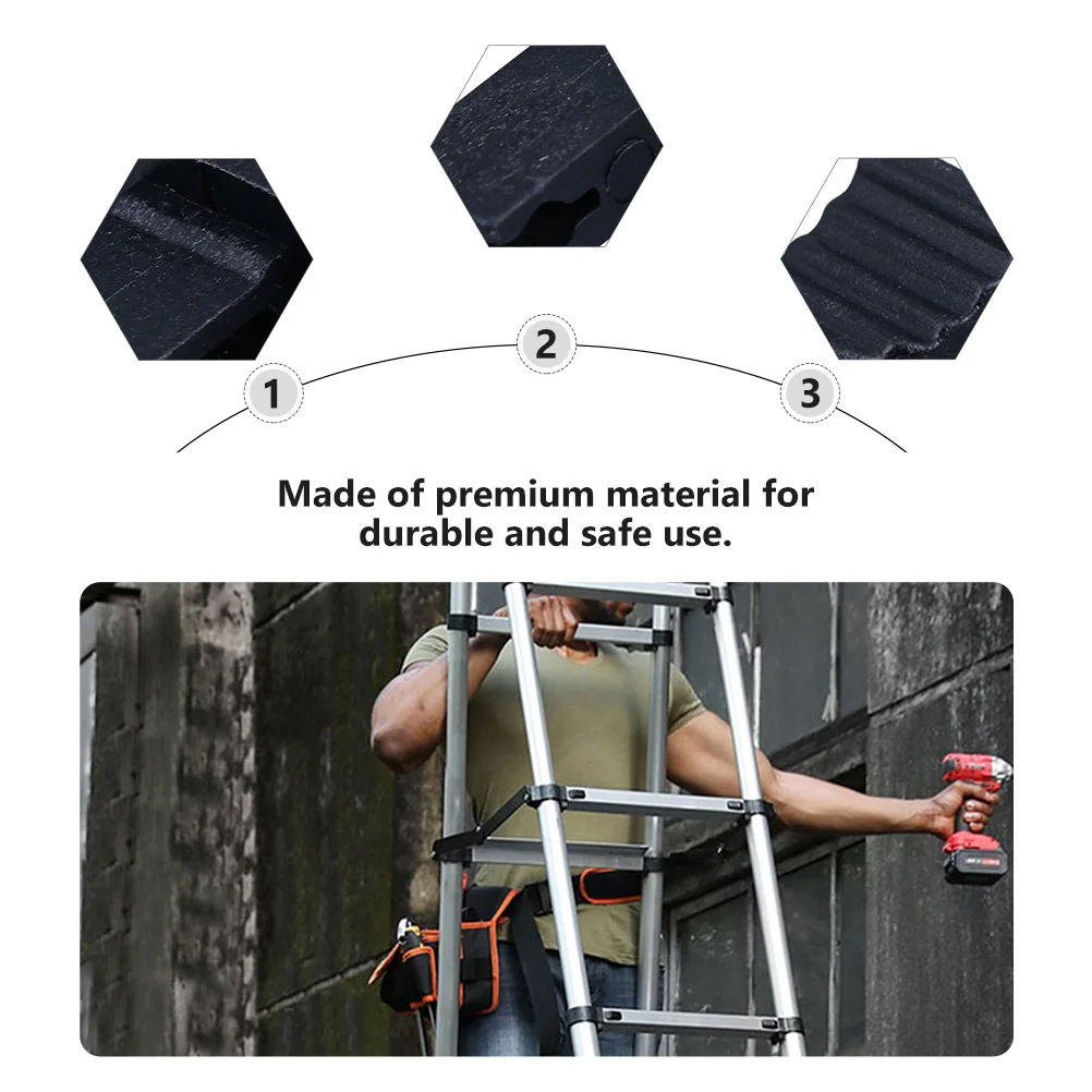 

8pcs Universal Telescopic Replacement Switches For Stabilizer Lock Plastic Ladder Accessories Single Folding Ladder