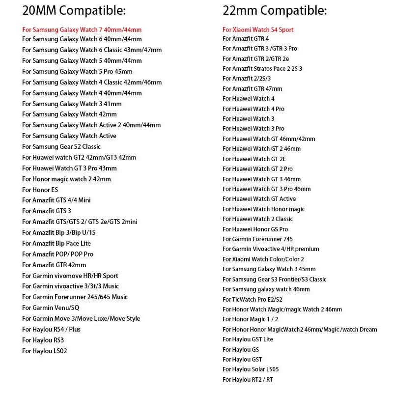 Ocean Band для Samsung Galaxy Watch 7 6 5 4 FE Active 2/5 Pro 45 мм Браслет 20 мм 22 мм Силиконовый браслет Amazfit bip Ремешок для часов