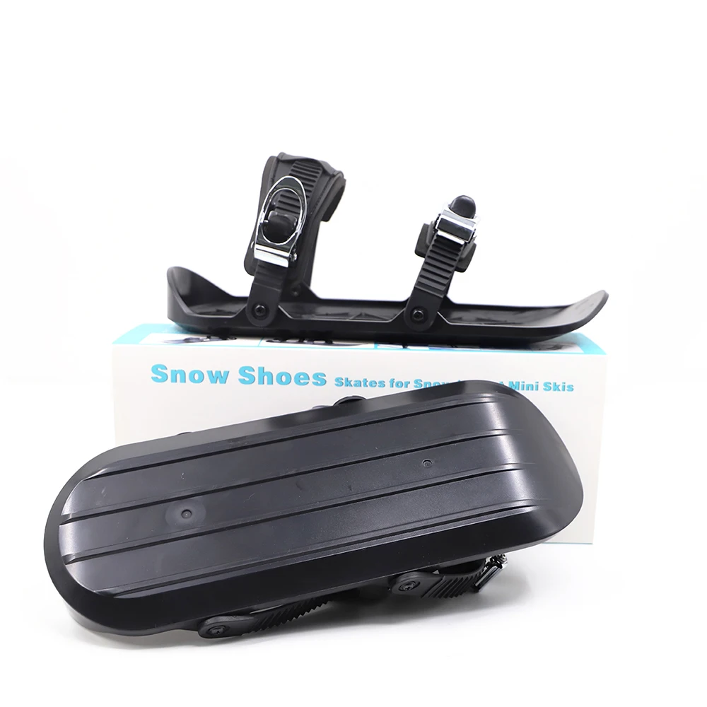 Mini Adjustable Short Skis Skates for Snow Snow Shoes Mini Skis Shoes Snow Walking Shoes for Winter Outdoor Sports