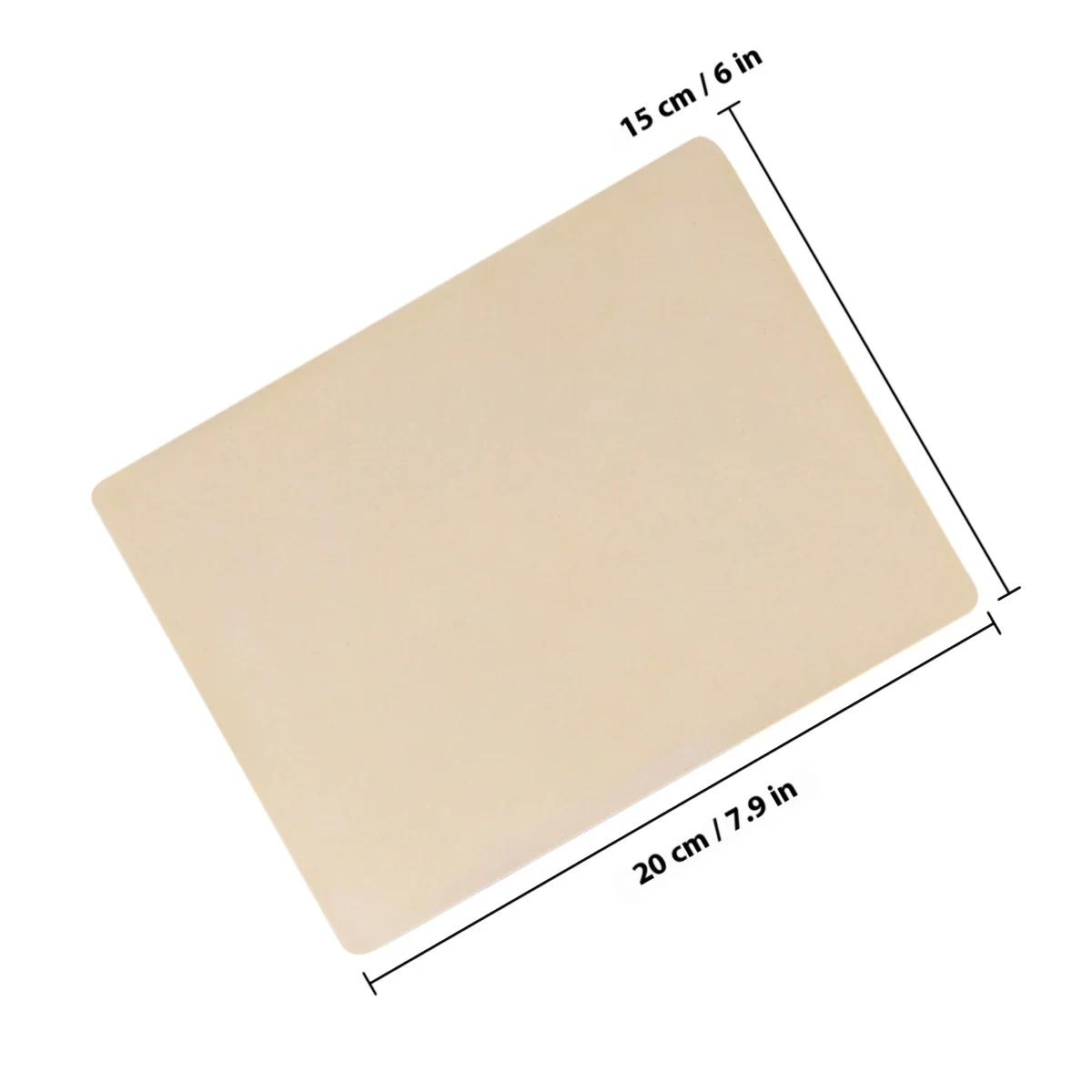 10 قطعة 8X6 "ممارسة الجلد للوشم على الوجهين الاصطناعية الجلد مثل المواد لوازم أدوات التدريب التبعي