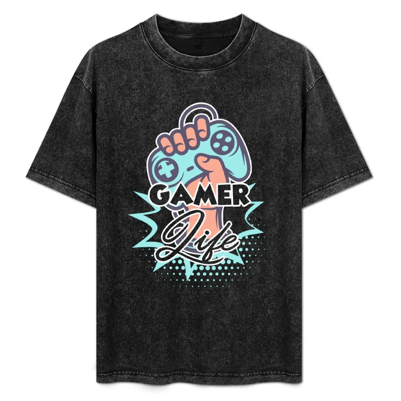 

Gamer Life T-Shirt cheap stuff summer tops sweat slim fit t shirts for men