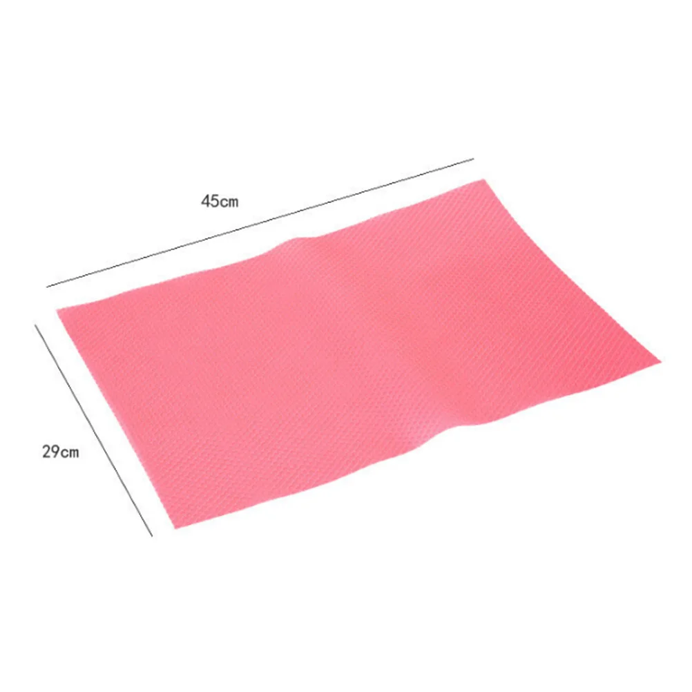 

6 Pcs Fridge Shelf Fridge Pad Refrigerator Pad Liner Water Proof Mats Storage Drawer Organizer