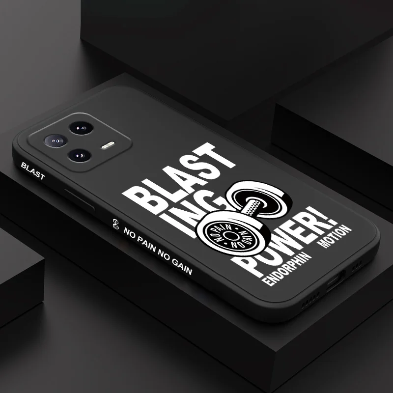 

Exercise Dumbbell Phone Case For Xiaomi Mi 15 14 14T 13 13T 12 12X 12T 12S 11 11T 10 10T 9 9T Pro Lite Liquid Silicone Cover