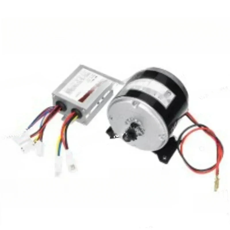 Four Hole Modification Accessories 24V 350W Vehicle Scooter Motor And Controller Kit